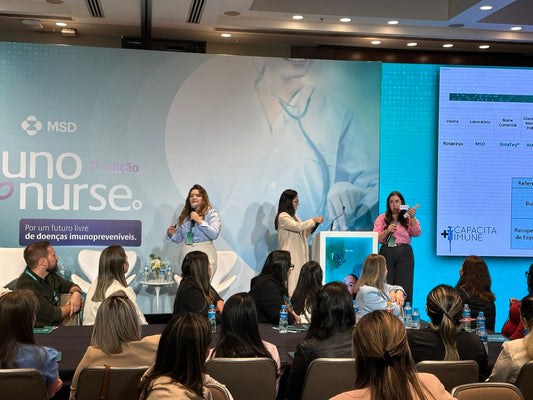 Capacitaimune marcou presença no SUMMIT IMUNO NURSE
